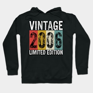 17 Years Old Vintage 2006 Limited Edition 17th Birthday gift Hoodie